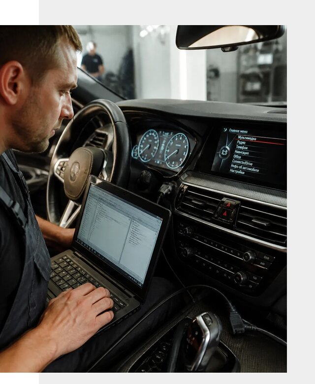 Русификация приборной панели BMW для авто в Северске от компании