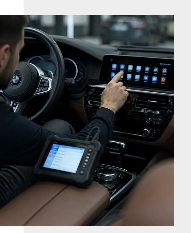 Установка приложений и мультимедиа сервисов BMW в Северске