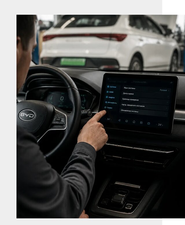 Русификация BYD E2 в Северске от 15489 р. | ФастМобиль-Свк под ключ