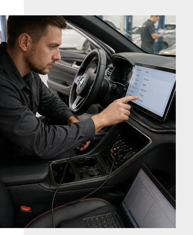 Профессиональная русификация BYD SONG Plus в Северске