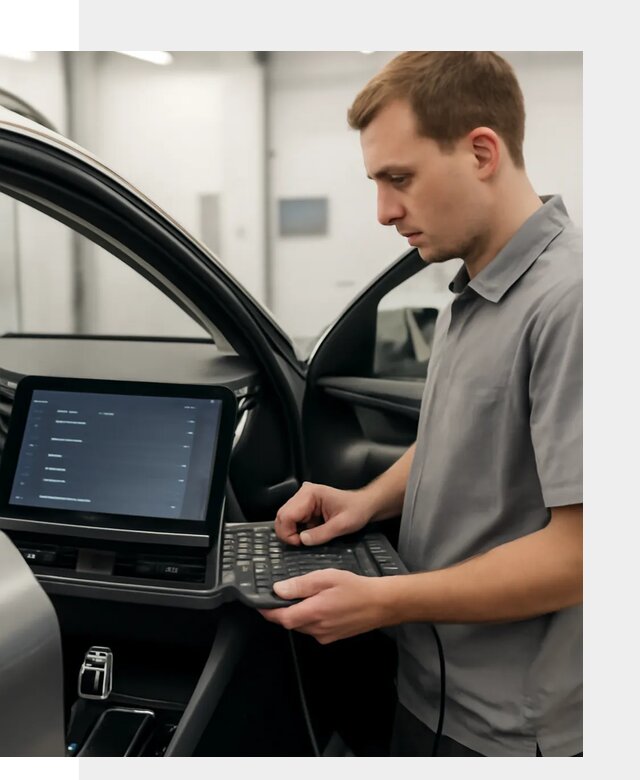 Русификация мультимедиа автомобилей Lynk Co в Северске