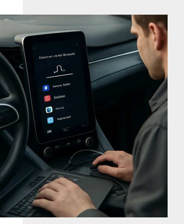 Установка приложений Lynk Co на автомобиль в Северске