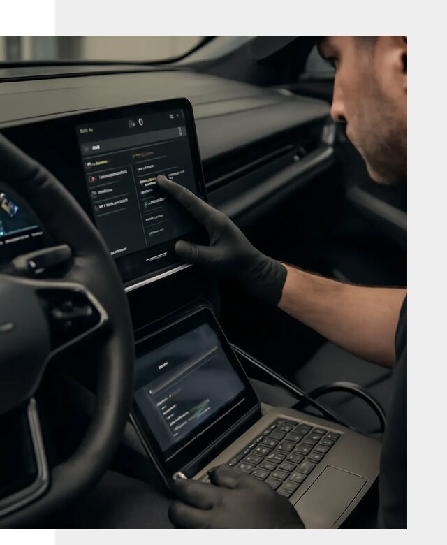 Русификация приборной панели Rising автомобиля в Северске
