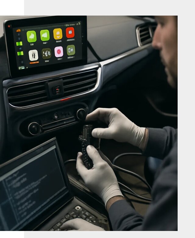 Активация Apple CarPlay в Северске для штатной мультимедиа