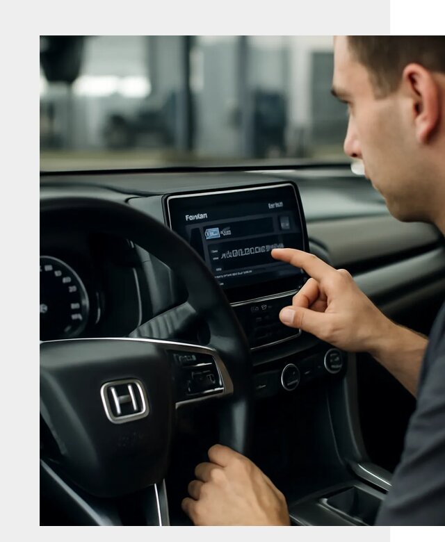 Русификация панели приборов Honda в Северске по цене 5198 ФастМобиль-Свк