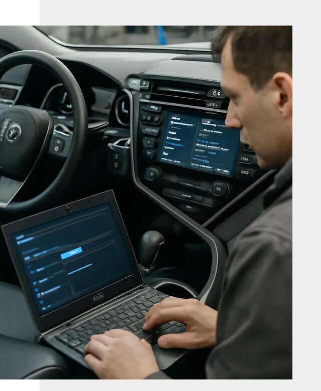 Русификация Toyota Camry 80 для мультимедиа в Северске